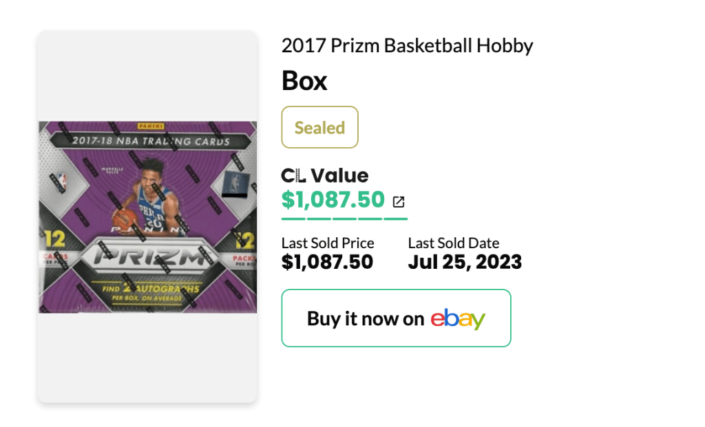 Hobby Boxes are expensive ways to get your hands on collecting basketball cards