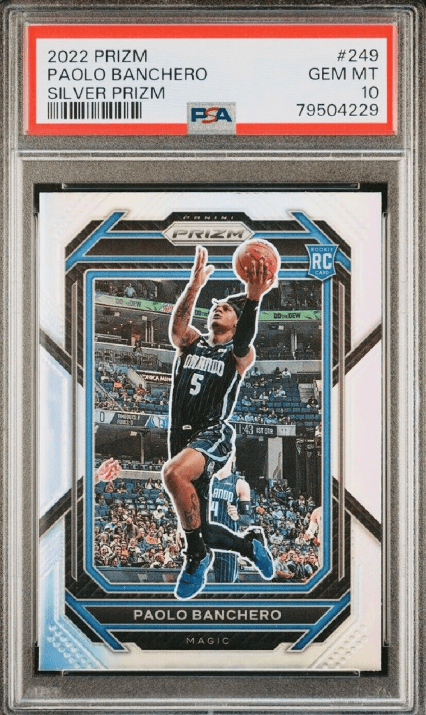 2022 Panini Prizm Silver Paolo Banchero #249 PSA 10
