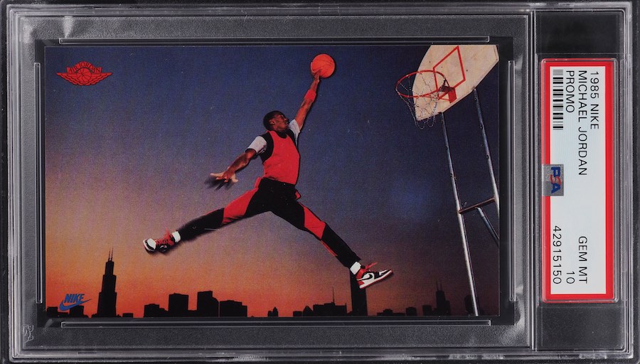 Michael Jordan 1985 Nike Promo PSA 10